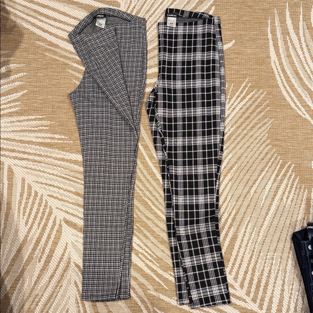 Express legging dress Pants -set of 2 - Medium - like new